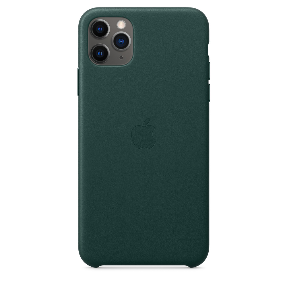 Fahrenheit exceso meteorito iPhone 11 Pro Max Leather Case - Forest Green - Apple