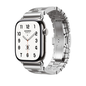 Apple Watch Hermès - 46mmケース用グランH（サティネ）- S - Apple 