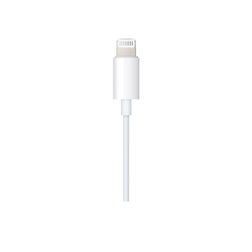 Apple 3.94' Lightning to 3.5mm Audio Cable White MXK22AM/A - Best Buy