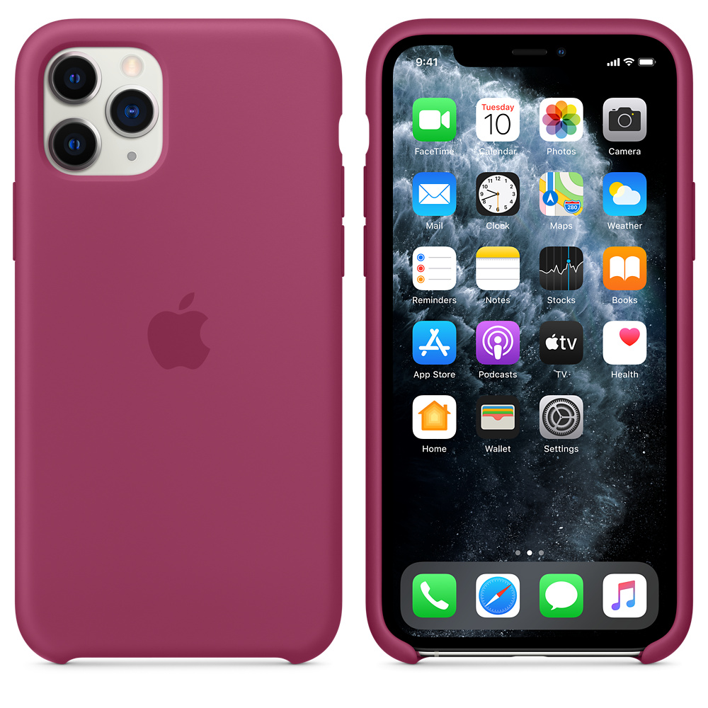 Funda de silicón para el iPhone 11 Pro - Color arena rosa - Empresas -  Apple (MX)