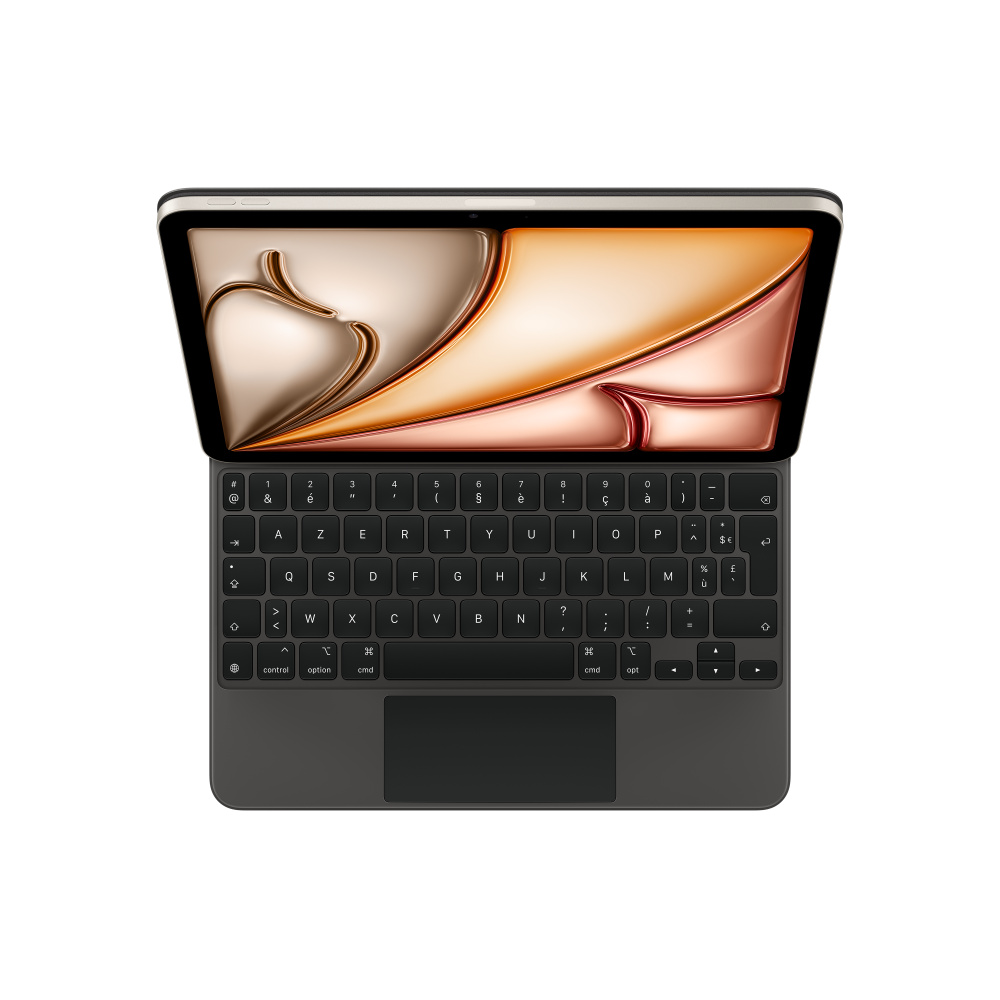 Apple Magic Keyboard noir pour iPad Pro 11 [2e génération, clavier  anglais, QWERTY]
