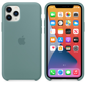 Iphone 11 Pro Silicone Case Cactus Apple