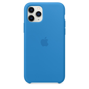 Iphone 11 Pro Silicone Case Surf Blue Apple In