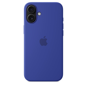 iPhone 16 Plus Silicone Case with MagSafe – Ultramarine - Apple