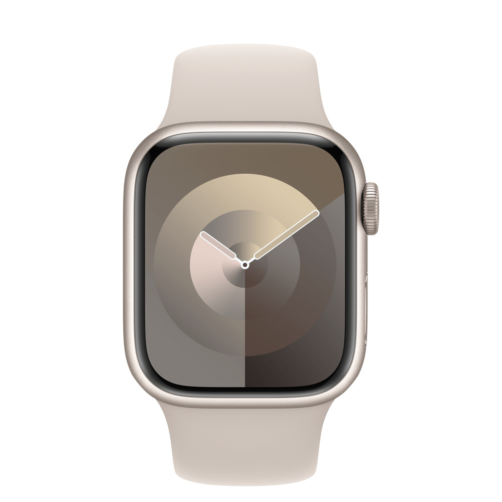 Apple Watch Series 9（GPS）- 41mmスターライトアルミニウムケースとM 