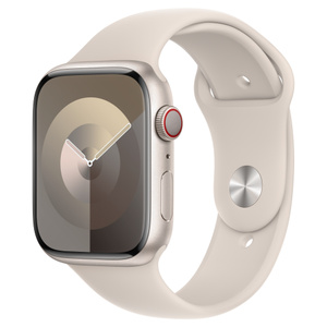 Apple Watch Series 9（GPS + Cellularモデル）- 45mmスターライト 