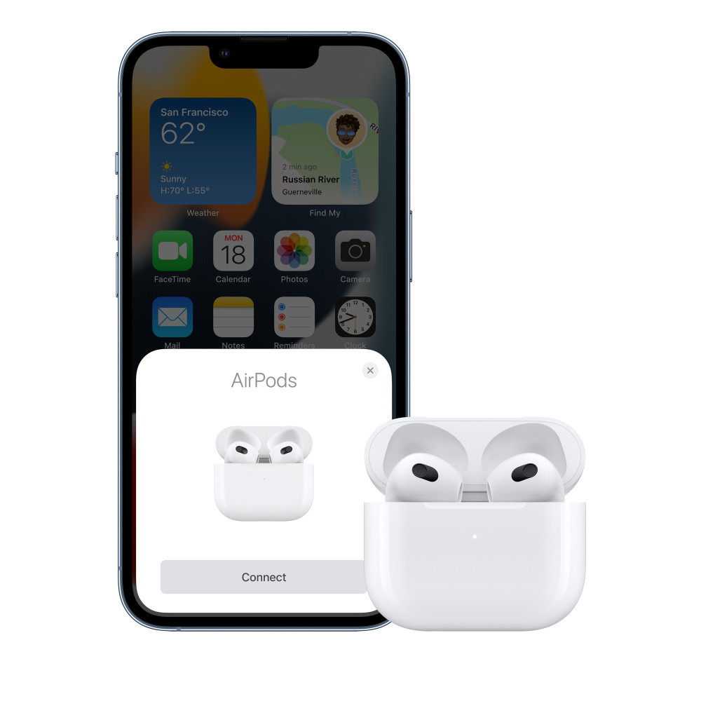 Apple iPhone 14 128 (Incluye Protector de Pantalla KeepOn + Apple Airpods  3rd Generation White) WHIT Apple REACONDICIONADO