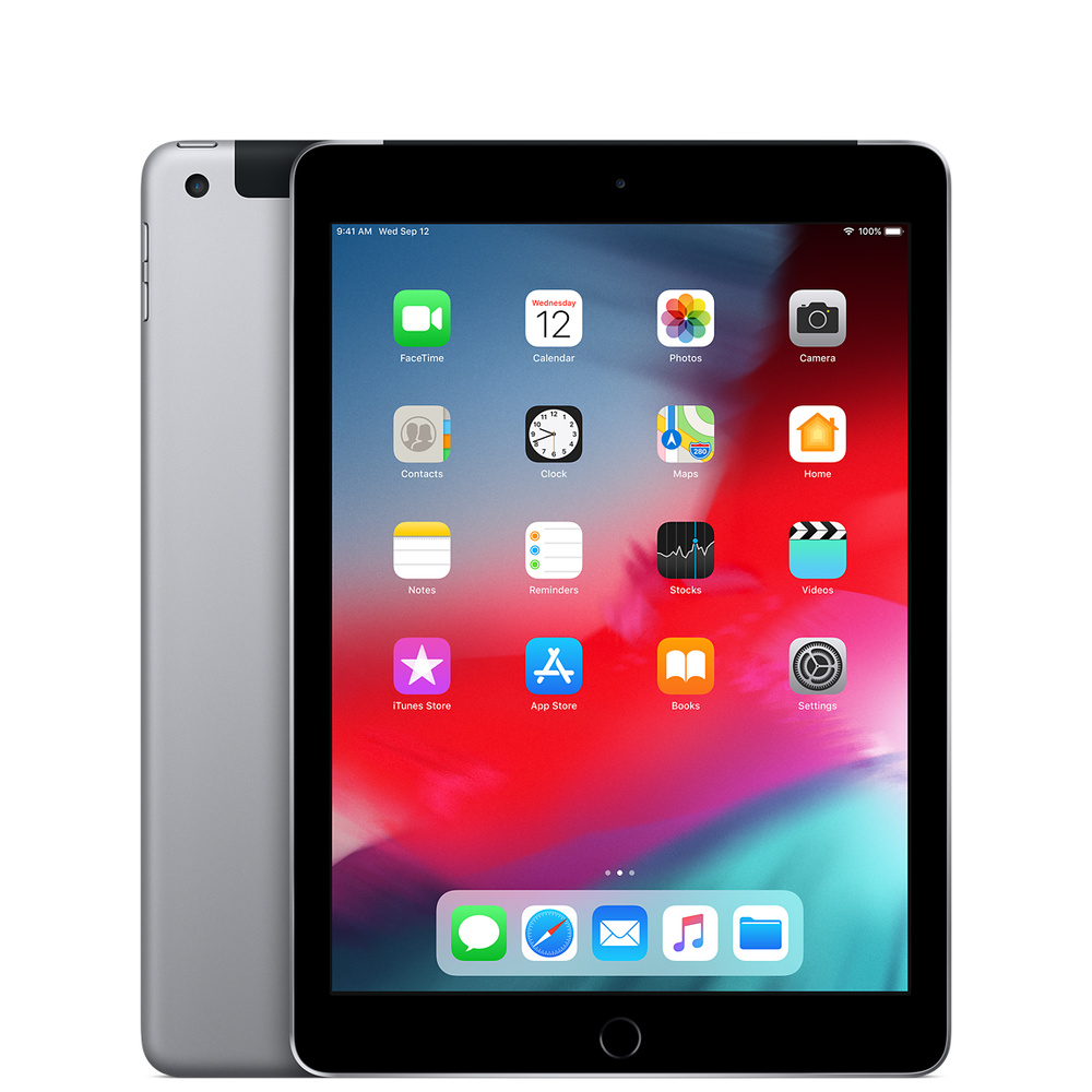 PC/タブレット タブレット iPad Wi-Fi + Cellular 32GB - スペースグレイ（第6世代） [整備済製品 