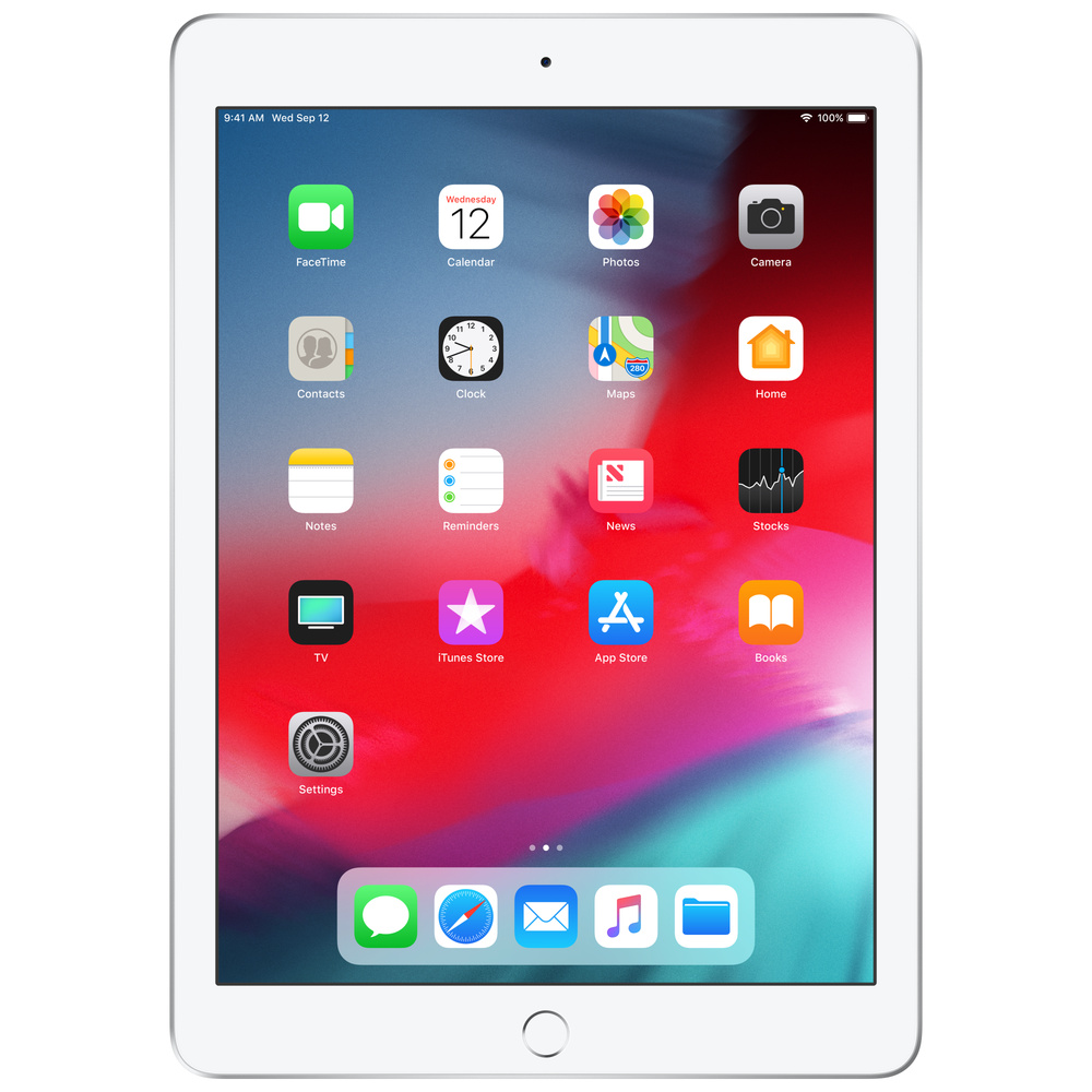 翻新產品iPad Wi-Fi 128GB - 銀色(第6 代) - Apple (香港)