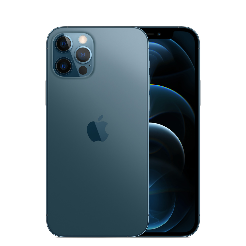 スマートフォン/携帯電話 スマートフォン本体 Refurbished iPhone 12 Pro 256GB - Pacific Blue (Unlocked) - Apple