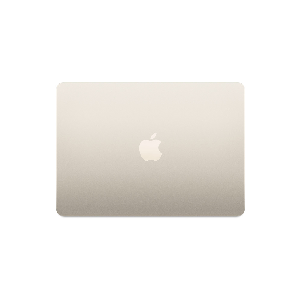 Refurbished 13-inch MacBook Air Apple CPU 8‑Core with GPU Chip 8‑Core M2 - Starlight Apple - and