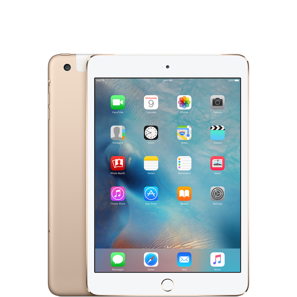 iPad mini 4 con Wi-Fi + Cellular de 32 GB reacondicionado - Oro 