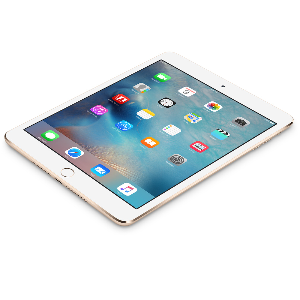 Refurbished iPad mini 4 Wi-Fi + Cellular 16GB - Gold - Apple (UK)