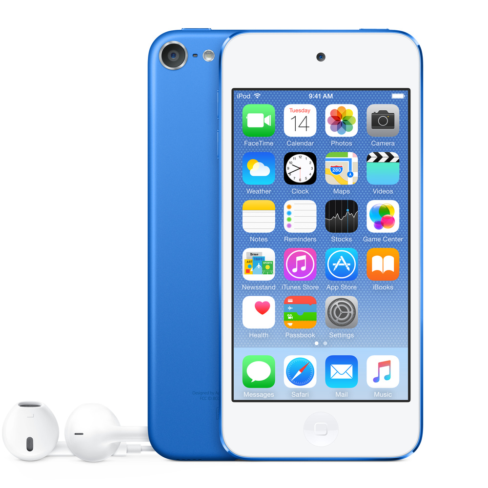 Refurbished iPod touch 16GB Blue (6th generation) - Education - Apple