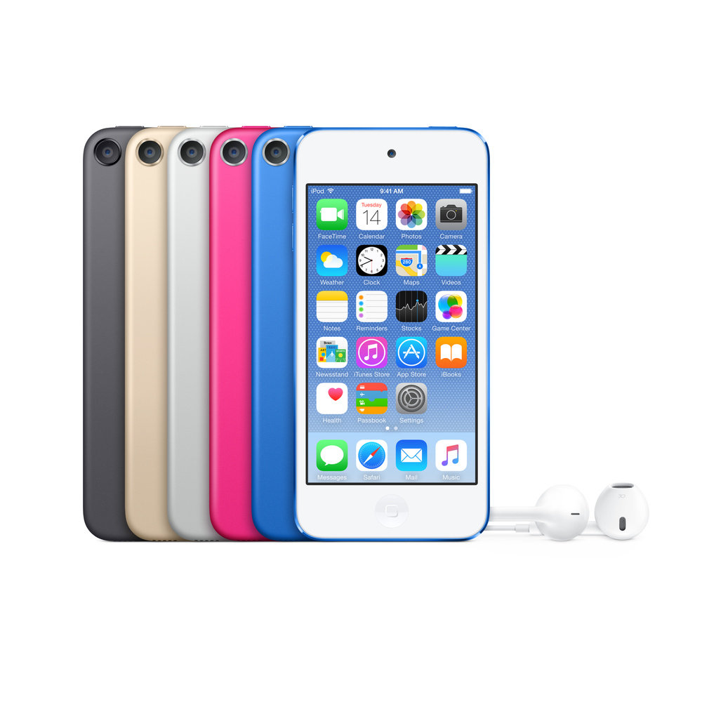 オーディオ機器 ポータブルプレーヤー Refurbished iPod touch 32GB Blue (6th generation) - Apple